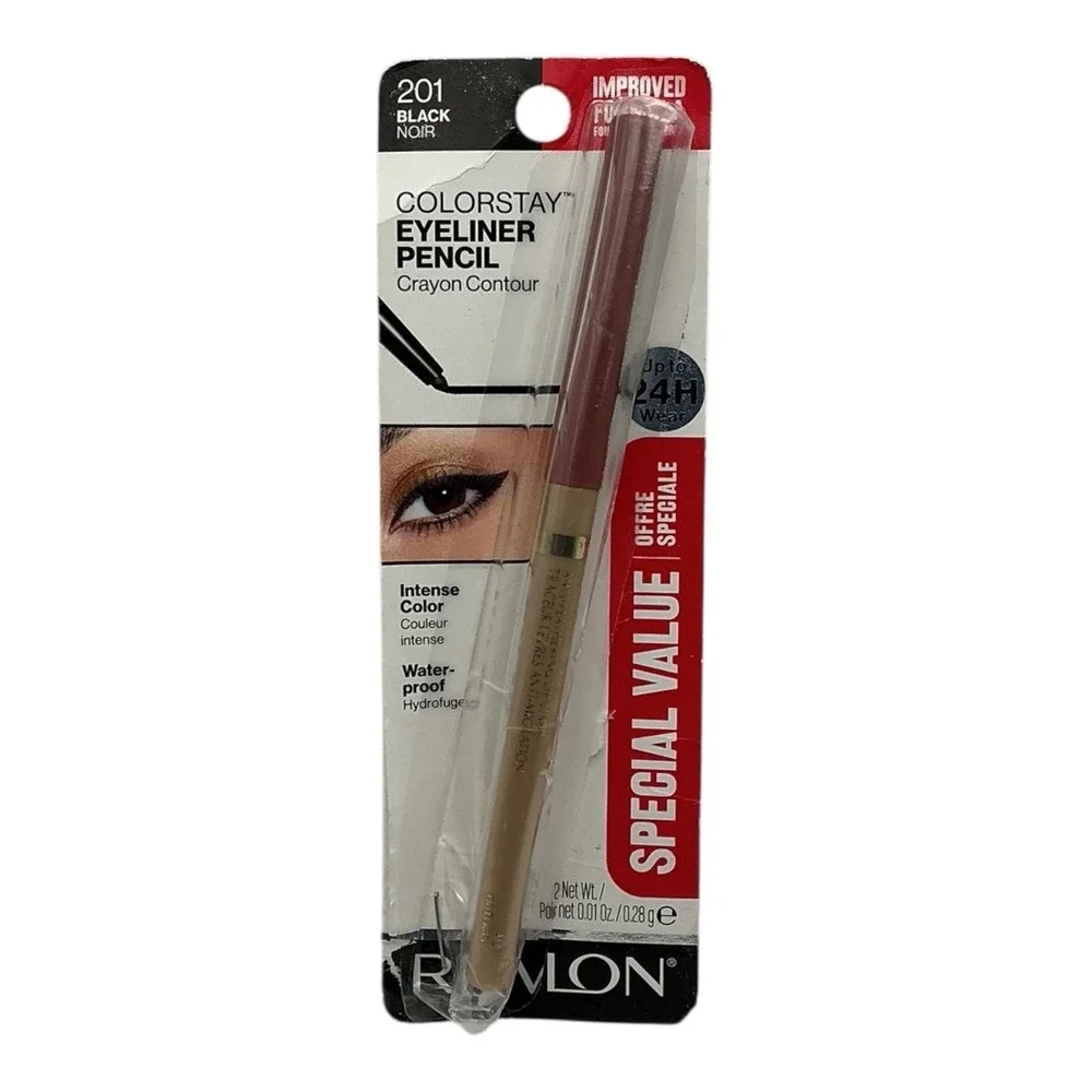 Revlon - ColorStay Eyeliner Pencil (0.01 oz) - Black Waterproof